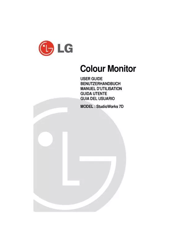 Mode d'emploi LG 7D