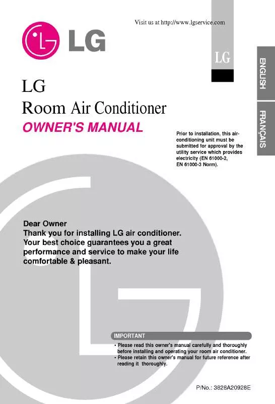 Mode d'emploi LG A126UQ UF0