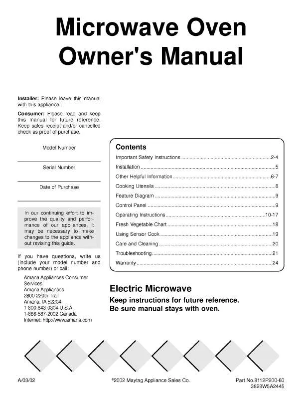 Mode d'emploi LG ACM0860AB