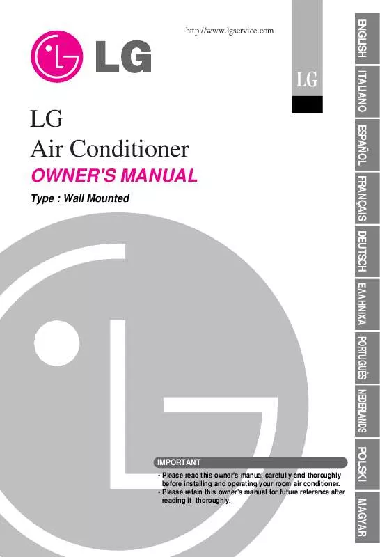 Mode d'emploi LG ASNW126BMS0