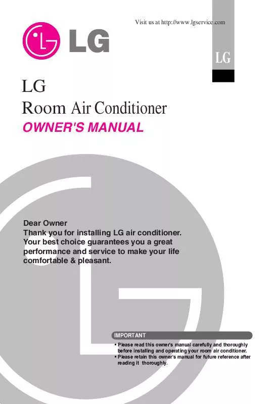 Mode d'emploi LG ASNW1865DH0