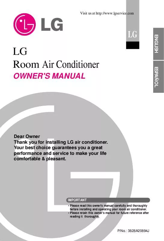 Mode d'emploi LG ASUH1264DA0