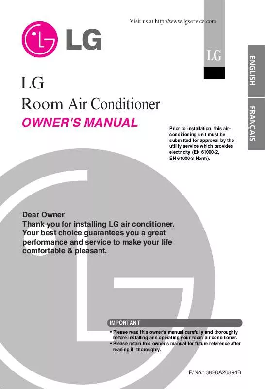 Mode d'emploi LG C126RQ