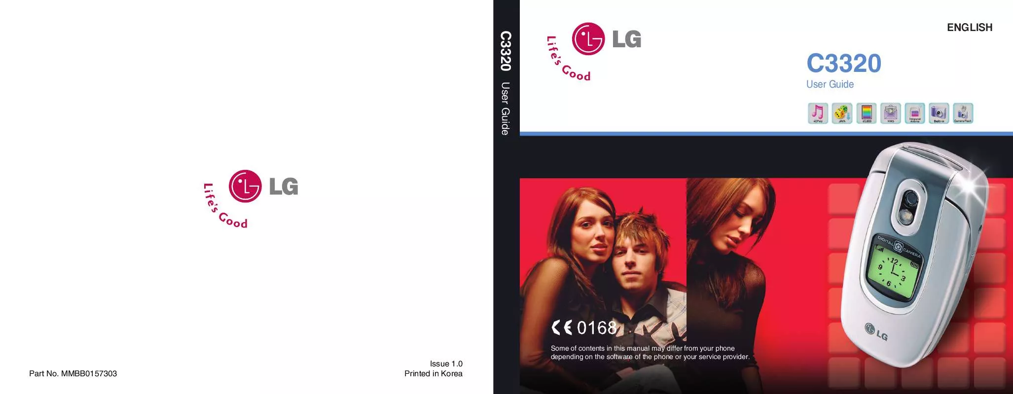 Mode d'emploi LG C3320