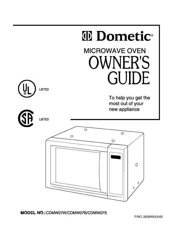 Mode d'emploi LG CDMW07B