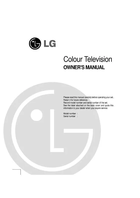 Mode d'emploi LG CF-14K40KE