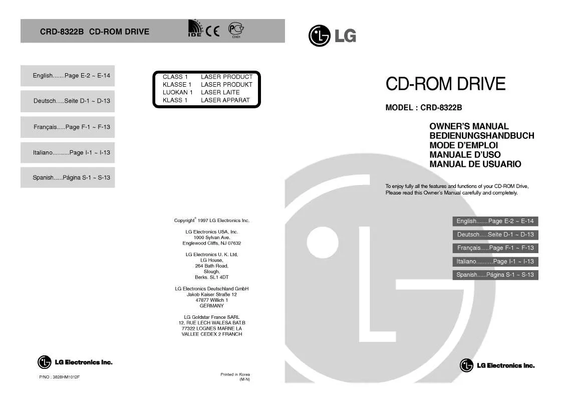 Mode d'emploi LG CPQ-MITAC