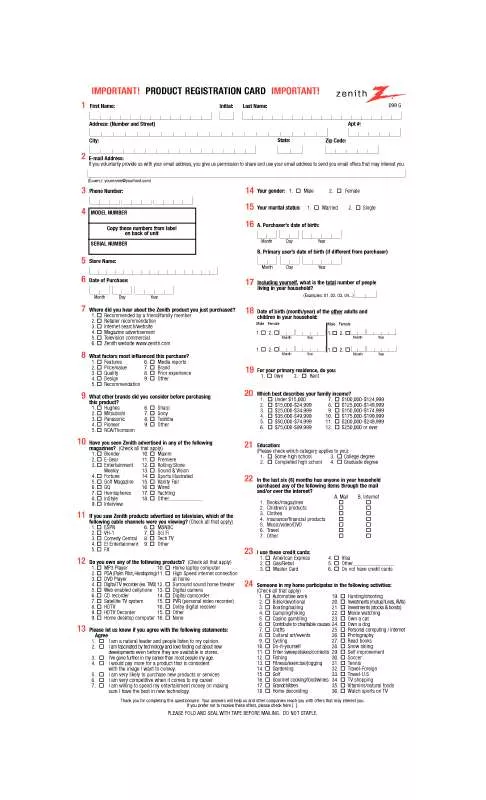 Mode d'emploi LG D60DVMS