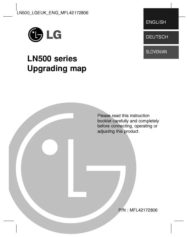 Mode d'emploi LG D64WES4505