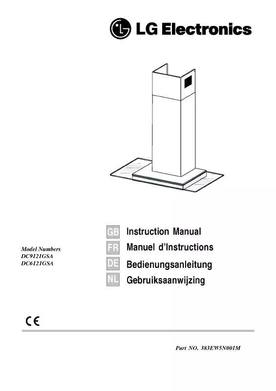 Mode d'emploi LG DC9121GSA