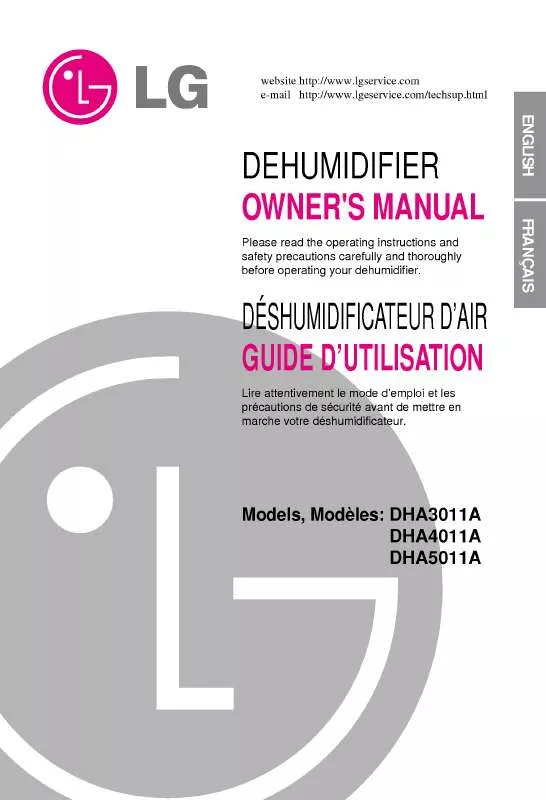 Mode d'emploi LG DHA5011A