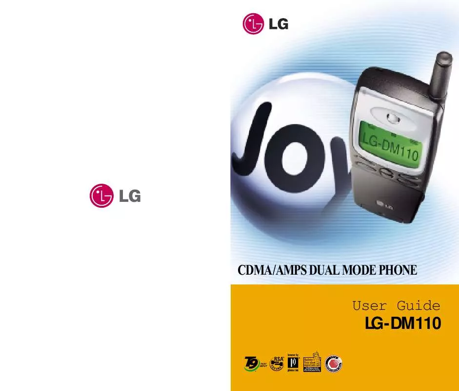 Mode d'emploi LG DM110Q