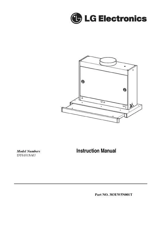 Mode d'emploi LG DT6101SAU