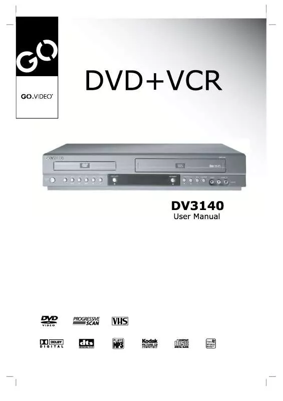 Mode d'emploi LG DV3140