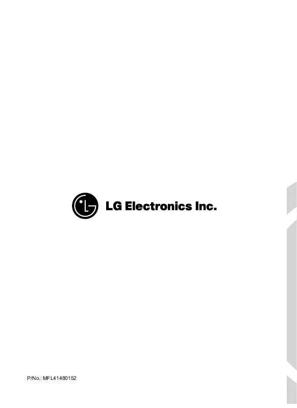 Mode d'emploi LG F1407TDS6