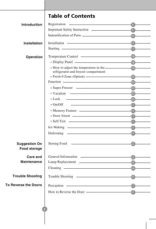 Mode d'emploi LG GB-5133-AECW