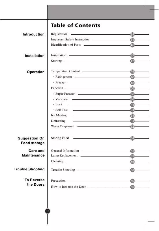 Mode d'emploi LG GC-F399BLQA