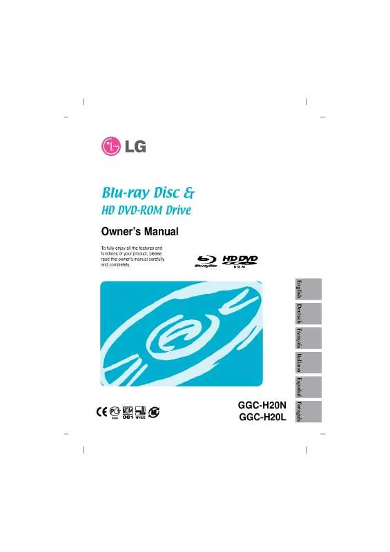 Mode d'emploi LG GGC-H20L