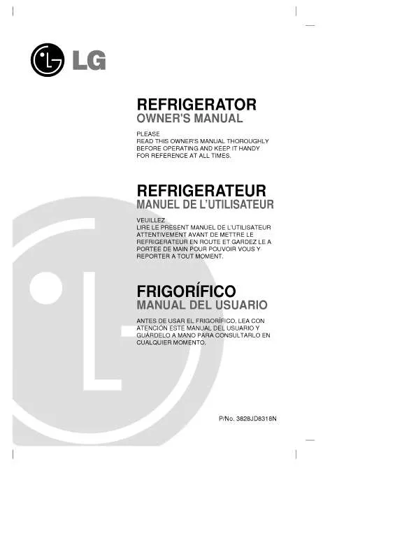 Mode d'emploi LG GR-131SLU