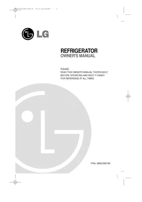 Mode d'emploi LG GR-131SU