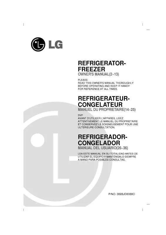 Mode d'emploi LG GR-222MVF