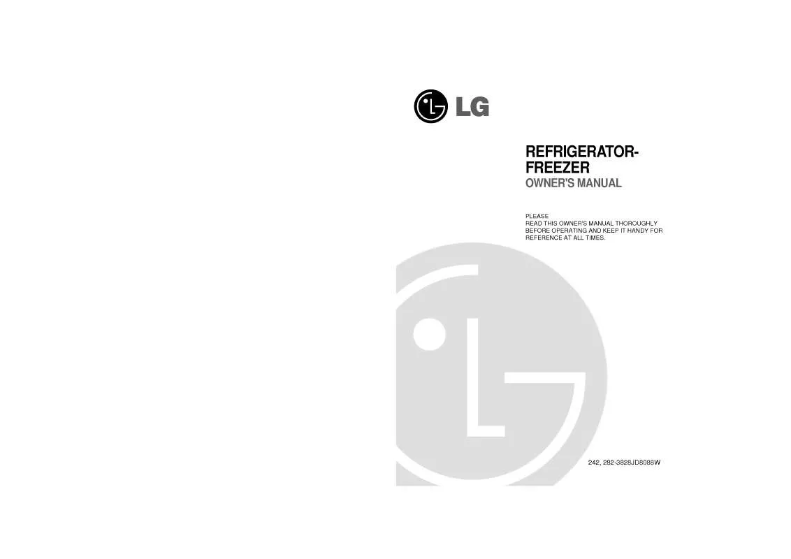 Mode d'emploi LG GR-282R