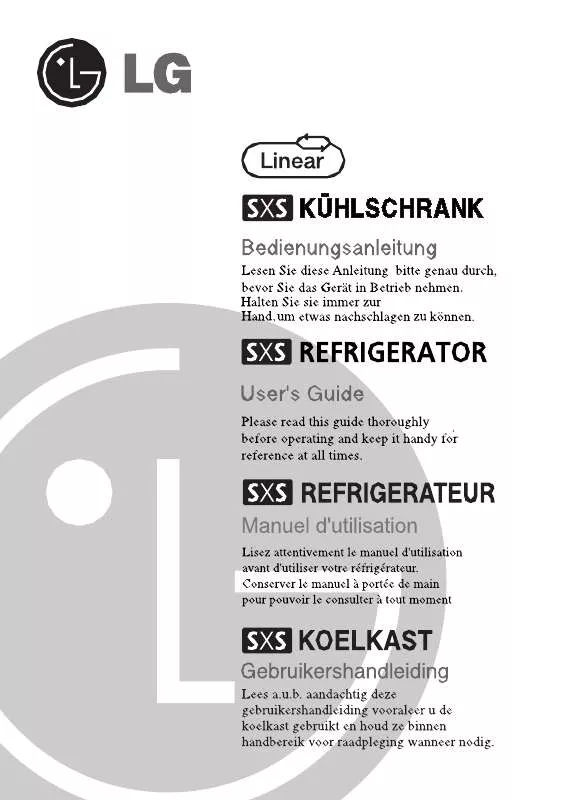 Mode d'emploi LG GR-P247-CNNV