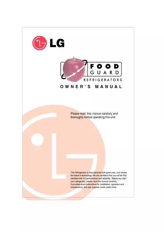 Mode d'emploi LG GR-T332QMAMSQAE