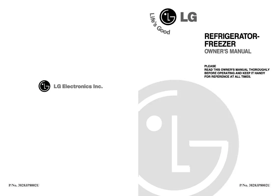 Mode d'emploi LG GR-U232SL