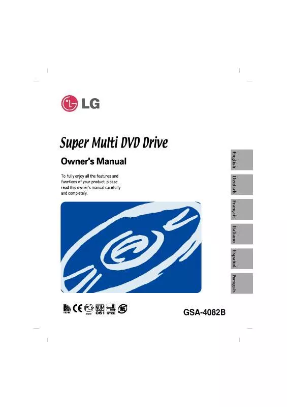 Mode d'emploi LG GSA-4082B