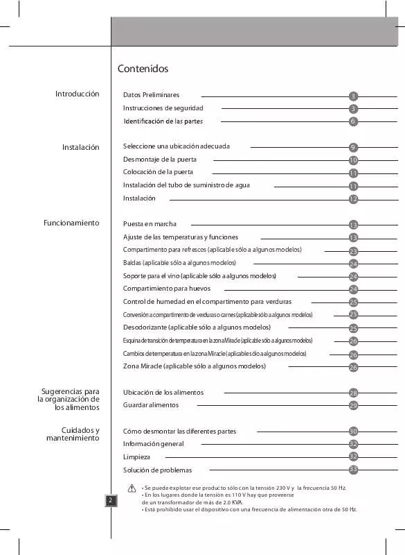 Mode d'emploi LG GW-B207-FSQV