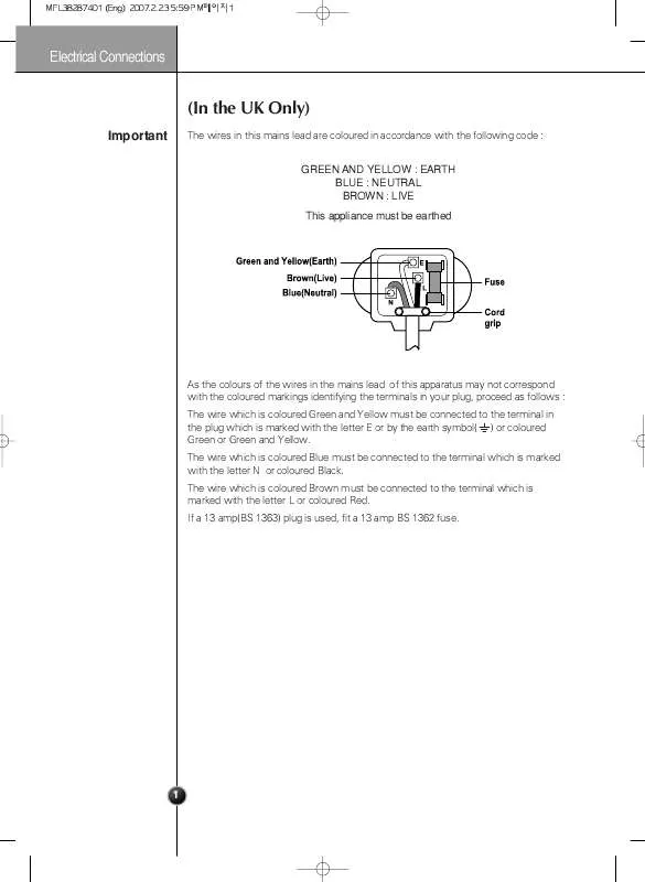 Mode d'emploi LG GW-C227-BVQV