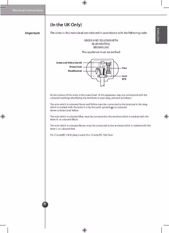 Mode d'emploi LG GW-L207-FNQV