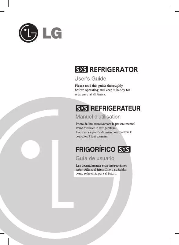 Mode d'emploi LG GW-P209-FQA