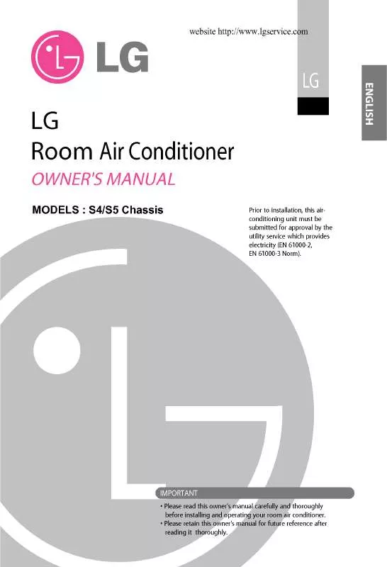 Mode d'emploi LG HSUC0964DA3