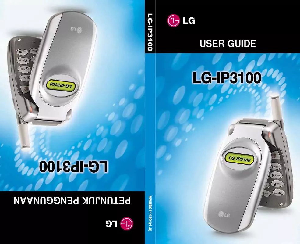 Mode d'emploi LG IP3100