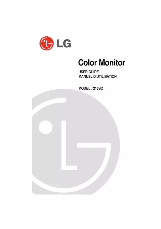 Mode d'emploi LG L1932TX