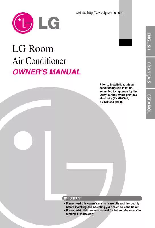 Mode d'emploi LG LA141CP