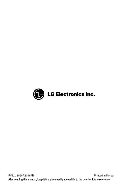 Mode d'emploi LG LB-E4885HL