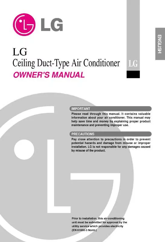 Mode d'emploi LG LB-G3060CL