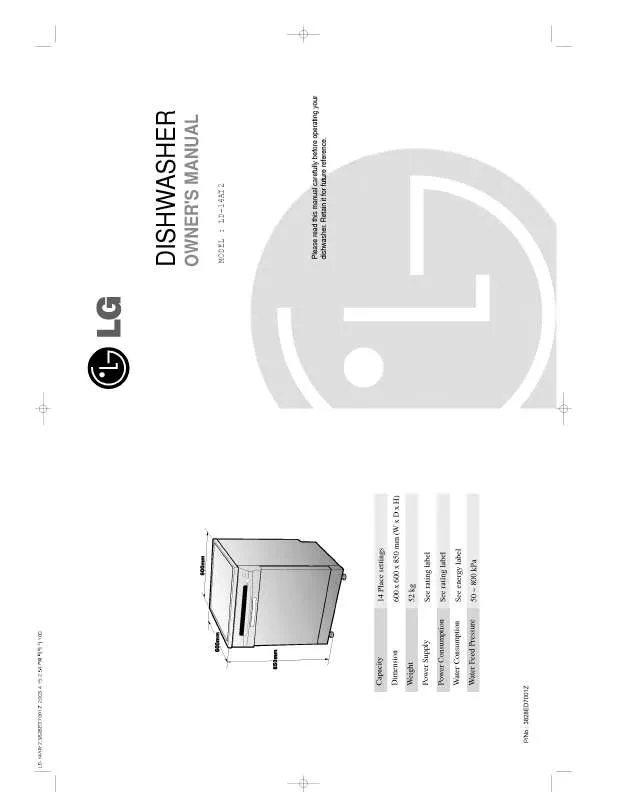 Mode d'emploi LG LD-14AT2