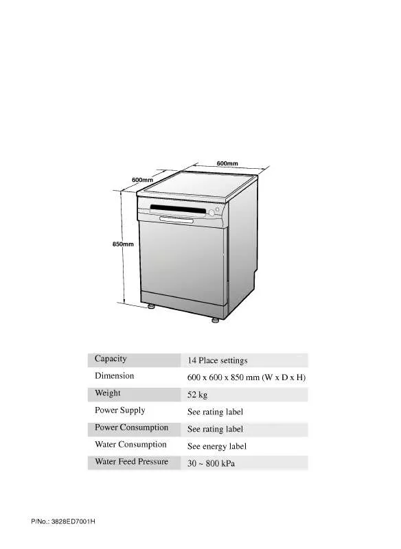 Mode d'emploi LG LD-14AW1