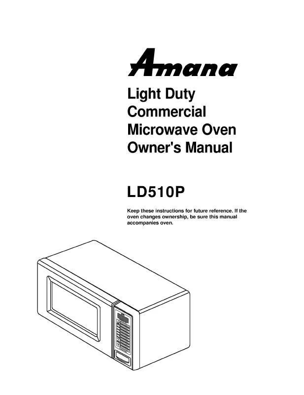 Mode d'emploi LG LD-510P