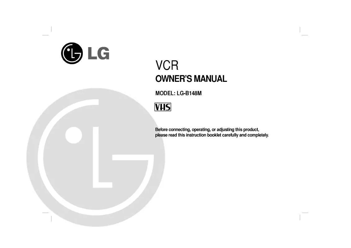 Mode d'emploi LG LG-B148M