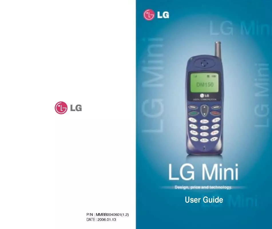 Mode d'emploi LG LGDM150