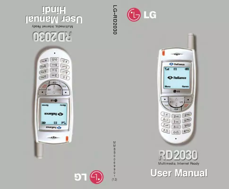 Mode d'emploi LG LGRD2030