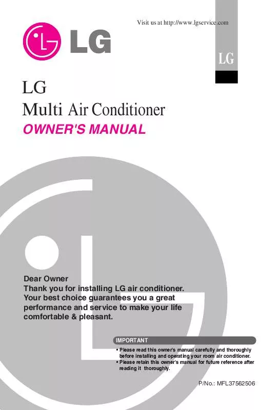 Mode d'emploi LG LMNH126D4L0