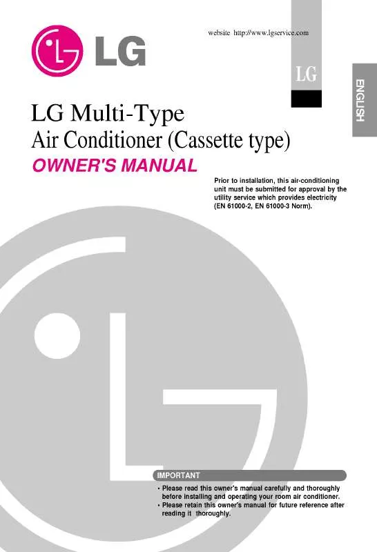 Mode d'emploi LG LMNH186TEA0