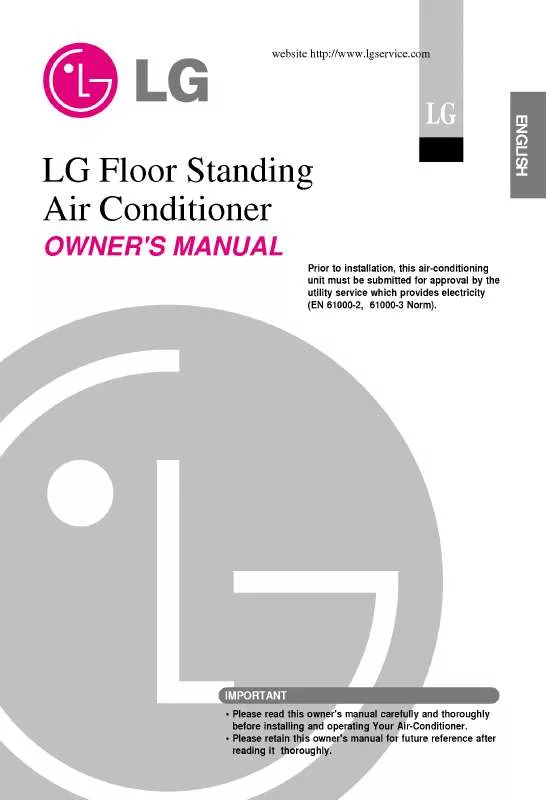 Mode d'emploi LG LP-C2863LC0