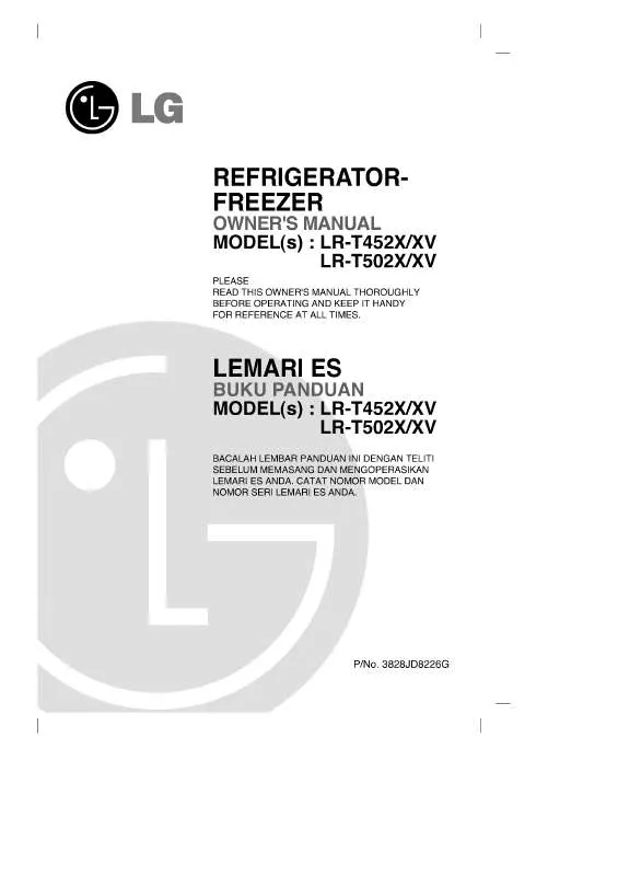Mode d'emploi LG LR-T452ZV